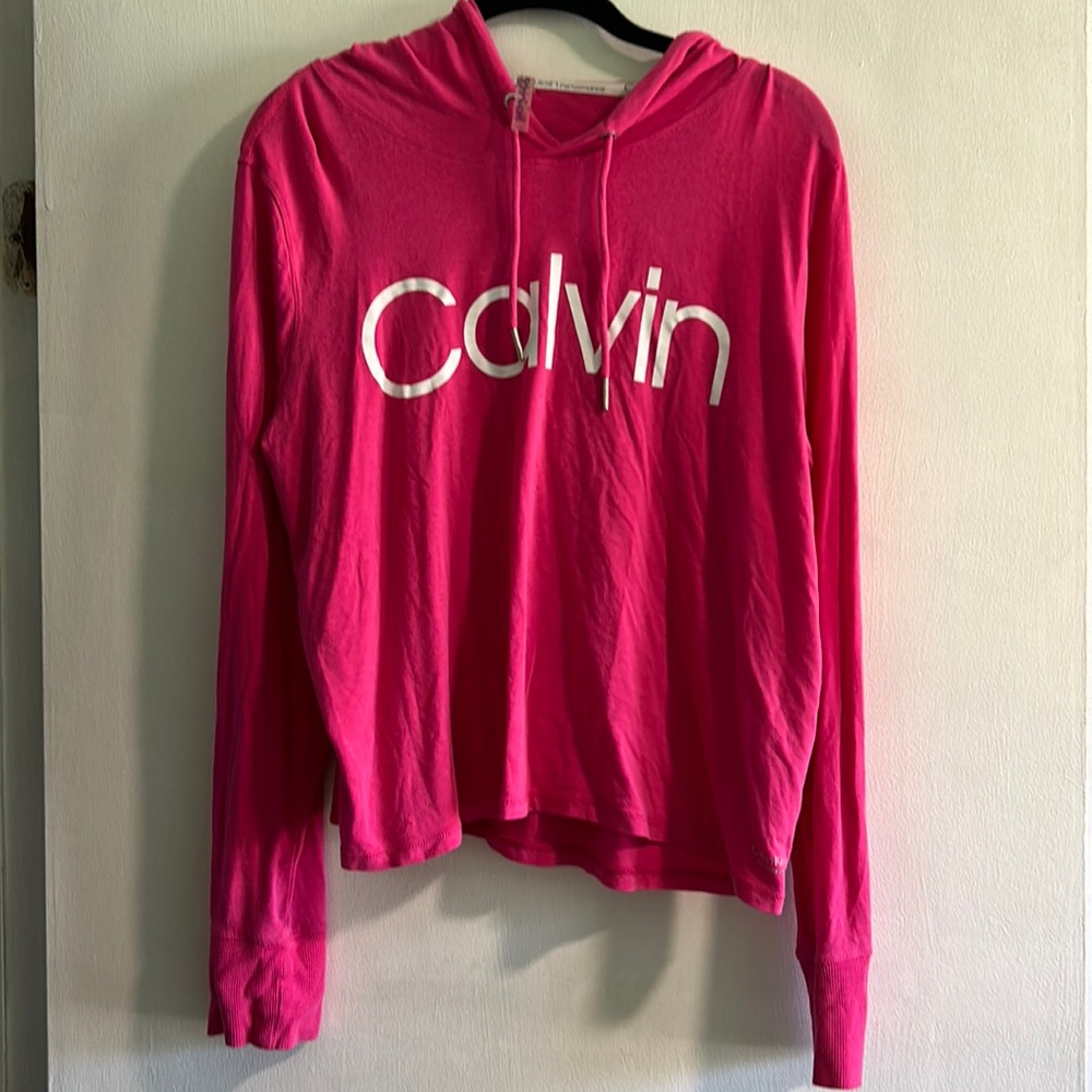 Calvin Klein Hot Pink Hoodie